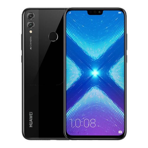 Huawei Honor 8X 6,5" 6 Go RAM 128 Go ROM Kirin 710 3750mAh Double Arrière 20MP Caméra - Black