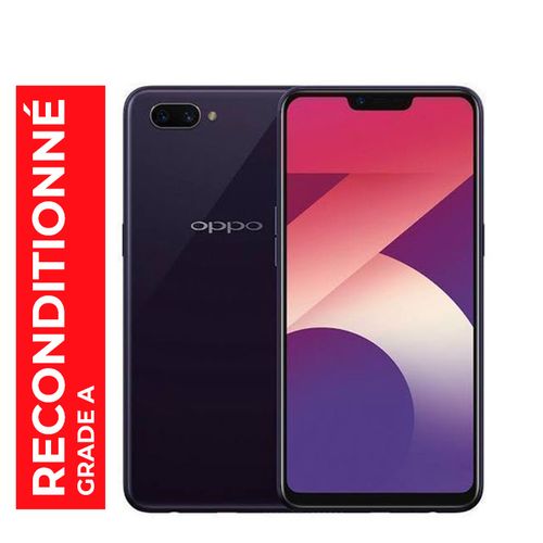 Partagez ce produit   Renewed Oppo A3S 64 Go + 4 Go RAM - Carte Double 4G LTE - Écran de 6,2 pouces - Déverrouillage par visage (violet)