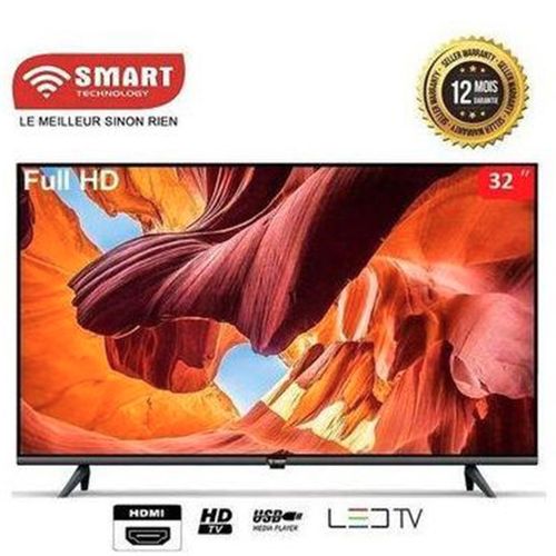 SMART TECHNOLOGY TV LED HD 32 POUCES - ANALOGIQUE - FRAMLESS - STT-3291HA - GARANTIE 12 MOIS