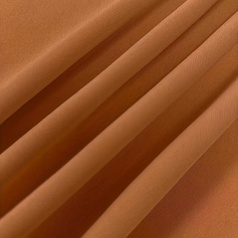 Robe élégante pour femmes à col en V et manches courtes avec ceinture et fente