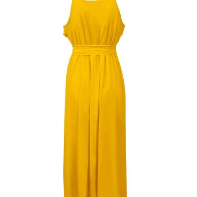 Robe Camisole Sans Manches À Volants